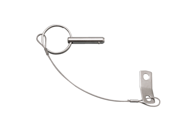 Stainless Steel Lanyard with Pin, Railing and Bimini, S3685-0000